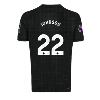 Tottenham Hotspur Brennan Johnson #22 Maglia Gara Trasferta Repliche 2025-26 Maniche Corte